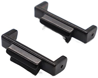 AYXAMO Uhrenschnalle,Schnalle 22mm bis 16mm Edelstahl Watch Strap Adapter für Casio G-Shock DW5600 GA110-Anschlüsse Gshock-Uhrband-DIY-Konverter(Black)