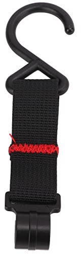 Baxnore Nylon-ABS-Campinghaken, widerstandsfähiger Verformungs-Camping-Geschirrhaken, leichter Camping-Kleiderhaken, Markisenzelt-Aufhängehaken für Picknick-Wandern