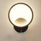 LED Wandleuchte mit Bewegungsmelder Innen 10W 3000K Modern Wandleuchte aus Aluminium mit Bewegungssensor 3 Modi Wandbeleuchtung für Wohnzimmer Schlafzimmer Flur Treppe Balkon Korridor Lampe, Schwarz