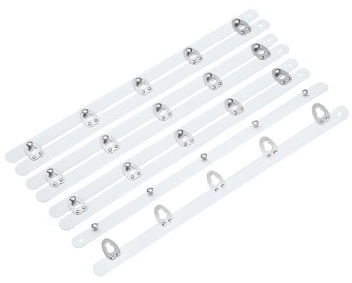 sourcing map Corset Busk, Spring Steel Boning Support, Metal Sewing Buttons with Hook & Eye Closure for Party