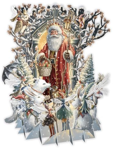 Paper D'Art – Weihnachtslieder – 3D-Weihnachtskarte
