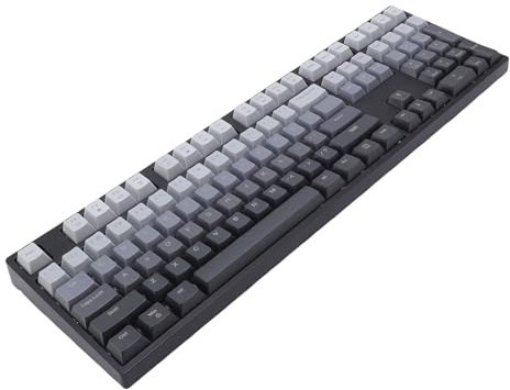 Bewinner Drahtlose Mechanische Gaming -Tastatur, Blue Switches LED -Hintergrundbeleuchtung, 108 Tasten 3 -Modus BT Wireless Wired Office -Tastatur, Heißer Swappable