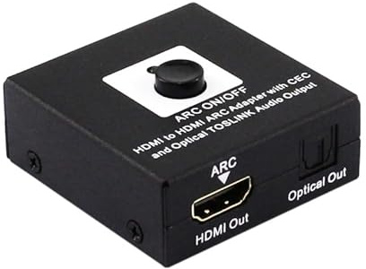 INF 4K HDMI zu HDMI ARC Audio Extractor Adapter mit CEC Unterstützung