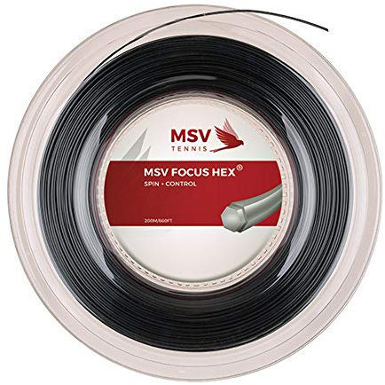 MSV Saitenrolle Focus-HEX, Schwarz, 1.27mm, 0355000126800012