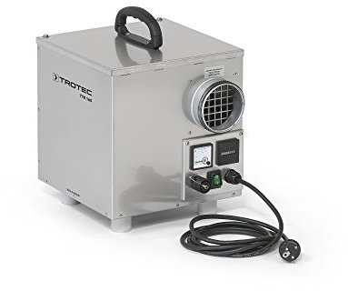 TROTEC Deshumidificador de adsorción TTR 160, 12 kg, Metal, Negro