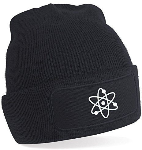 Atom Beanie Hat Gr. Einheitsgröße, schwarz