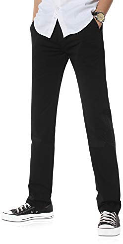 Demon&Hunter 900X Série Pantalon Chino Homme Coupe Classique à Jambe Droite DH9001(31)