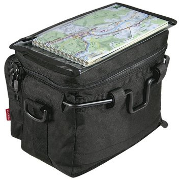 KLICKfix Lenkertasche Daypack, Schwarz, 8 Liter, 0214S