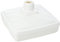 Eda Plastiques- Pied de Parasol carré 40L, DAD10607, Blanc