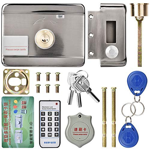 Serratura elettronica intelligente, accesso ID sistema di controllo remoto intelligente Serratura per porta a doppia testa 12V