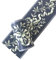Simplemuji Selbstklebende blaue Blumenwandbordüre, Deckenbordüre, Tapete, Vinyl, wasserdichte Dekoration, Aufkleber, 10 cm x 10 m