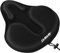 DAWAY C9 Memoryschaum Gepolsterter Fahrradsattelbezug - Extra Weicher Breit Groß Sattelbezug für Heimtrainer Fahrrad, MTB, Bequem Sattelpolster für Damen Herren Senioren, 31 x 30,5 cm