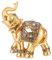 Feng Shui Elefanten Figuren, Elefant Figur Glück Reichtum Elefant Statue Skulptur Thai Elefantenstatue Home Desktop Elefanten Deko Indische Goldene Kunsthandwerk Collection Geschenk Ganesha Lucky