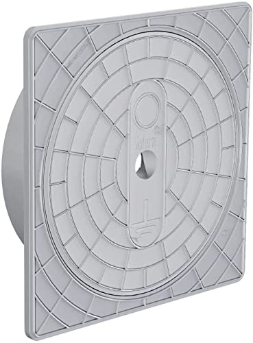 RASMACOR | Coperchio per pozzetto AR25256 | Pozzetto di ispezione | Dimensioni: 250 x 250 x 61 mm | Senza alogeni | Installazione a incasso