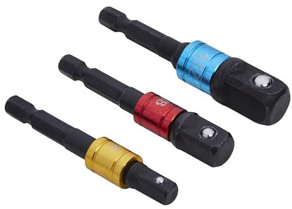 Blue Spot Tools - Colour Coded Impact Socket Adaptors (1/4-3/8-1/2)