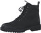 MARCO TOZZI by Guido Maria Kretschmer Herren Stiefeletten zum Schnüren aus Leder mit Schnürsenkeln und Reißverschluss, Schwarz (Black Nubuck), 42