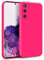 MyGadget Cover per Samsung Galaxy S20 FE - Custodia in Silicone Morbido a Doppio Strato – Case con Protezione Fotocamera & Fodera Interna Antigraffio - Rosa magenta