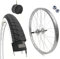 Felge hinten 24 x 1,75 + Weißabdeckung + Schlafzimmer für Stadtrad Hollandesina Fahrrad mit 6/7 Geschwindigkeiten