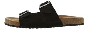 JACK & JONES Herren JFWLOUIS Suede Sandalen 12231428 ,Anthrazit ,40 EU