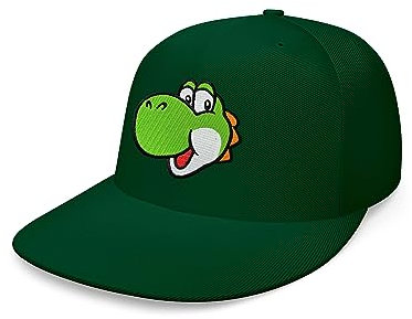 Blondie & Brownie Unisex Cap Snapback, Yoshi Face, Flaschengün