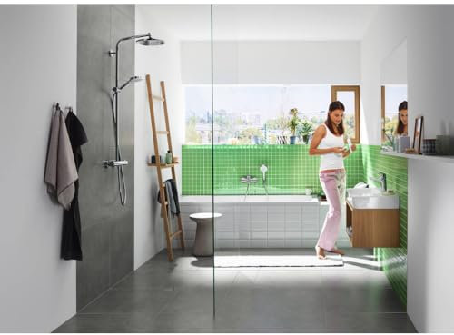 Colonne de douche thermostatique HANSGROHE Crometta S 240 + nettoyant Briochin