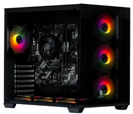 Veno Scorp Gaming PC AMD Ryzen 5 5600G RX VEGA 7 Graphics - 16GB 3200MHz DDR4 RAM - 1TB NVMe SSD - 550W 80+ PSU - Windows 11 - WiFi - NEMESIS 7