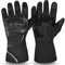 WESTWOOD FOX Winter-Motorradhandschuhe für Männer und Frauen, wasserdichte Motorradhandschuhe, Touchscreen, leichte, warme Schutzhandschuhe für BMX, ATV, UTV, Mountainbiking (SCHWARZ, XL)