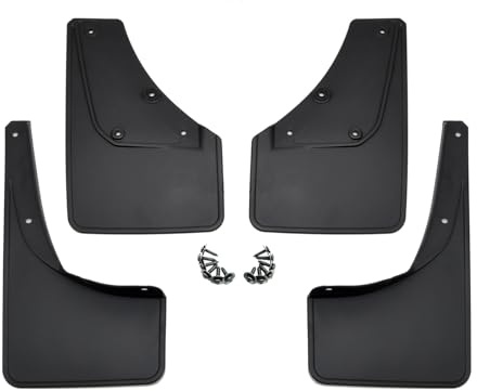 J&J AUTOMOTIVE | Set di Parafanghi per Auto Paraspruzzi per Jimny 2019-2022, Set 4 Pz Parafanghi per Auto, Kit Set di paraspruzzi