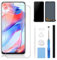 Beefix Pantalla para Xiaomi Redmi Note 10/Note 10s 4G LCD Pantalla Reemplazo M2101K7AI M2101K7AG Pantalla táctil Digitizer Montaje con Herramientas Negro