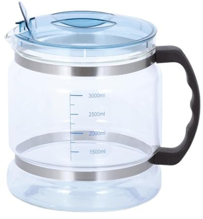 YYGJYGOO Caraffa in Vetro per Acqua distillatore da 1 gallone/4 l, caraffa di Ricambio d'Acqua con Bilancia, brocca distillata Compatibile Il Filtro del banco