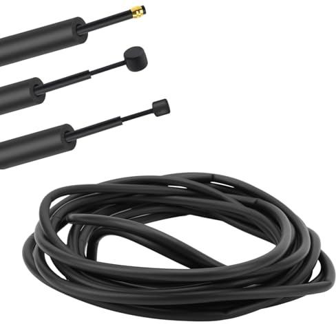 HERCHR Cable Housing Damper, 10m 6mm Bike Frame Internal Housing Damper Foam Hose Bicycle Brake Cable Sleeve for Variable Speed Hydraulic Tube
