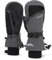Caracaleap Skihandschuhe Winterhandschuhe Handschuhe Herren Damen Winter Schnee Fäustlinge Wasserdicht Winter Handschuhe Grau M-L