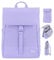 Johnny Urban Laptop Rucksack Damen & Herren & Herren Lila - Mika - Moderner Notebook Backpack für Schule, Uni, Fahrrad - 14L - Stylischer Backpack - Wasserabweisend