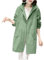 Trench con Cappuccio Giacca a Maniche Lunghe Leggera e Traspirante Antivento Spolverino Donna Primavera Estate Cappotto Softshell Coat Calda con Tasche Autunno Moda
