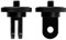 Tabanzhe 2PCS Aluminium Alloy Tripod Mount Adapter 1/4 -20 Conversion Adapter for GoPro, Insta360 X4/X3/X2 and Other Action Cameras