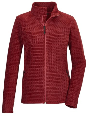 Killtec Damen Fleecejacke KOW 106 WMN, Farbe:weinrot, Größe:40