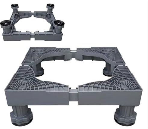 CHORMING Universal Base Mini Fridge Stand Adjustable,Washing Machine Stand Base 1pcs (Small 4foot)