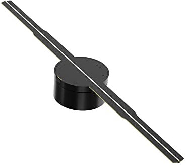 Ventilateur hologramme 3D de 41,4 cm - Projecteur de publicité - Décoration flottante pour Noël, Halloween, rues