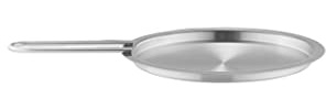 Eva Trio | Deckel 16 cm Edelstahl |Der Stahlteil des Deckels besteht aus 90 Prozent Post-Consumer-Recycling-Edelstahl | Brushed steel