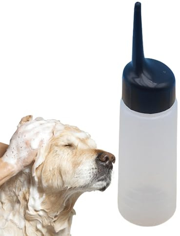Professional Dilution Bottle - 150ml Refillable Pet Mixer, Soft Squeeze Grooming Container, Controlled Shampoo Blending, Smooth Liquid Handling With Marked Scale | Washing Assistance For Puppys Cats
