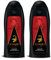 Scorpio - Gel Douche Homme - Rouge - Flacon 250 ml - Lot de 2