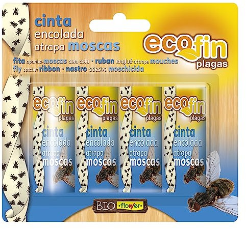 Flower ECOFIN Cinta ENCOLADA Moscas