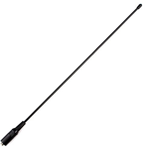 Retevis RT771 Walkie Talkie Antena SMA-F Banda Dual VHF/UHF 144/430 MHz Compatible con Walkie Talkie RT5R RT5 RT5RV RT7 RT21 Baofeng UV-5R UV-5RA BF-888S WOUXUN Sunreal (1 Pacs)