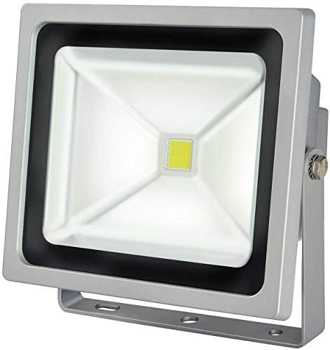 Brennenstuhl 1171250521 L CN 110 V2 Projecteur LED Chip, 50 W, Argent