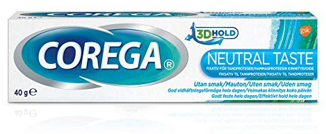 Corega Neutre 3D Hold Comfort crème adhérente