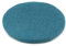 feelz Sitzkissen rund Filz Verschiedene blau-töne 100% Wolle 35 cm Höhe 2-3 cm Handarbeit (Türkis)