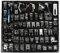 62Pcs Nähfuss set, Nähmaschinennähfüße, Nähfüße Zubehör Set für Babylock, Singer, Elna, Nähmaschinen