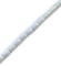 heimtexshop24 10m Gardinenbleiband in Weiß, 100% Polyester, Gewicht zur Auswahl in 14g, 22g, 35g, 50g, 70g, 85g, 100g, 150g und 200g, Bewschwerung, Bleiband, Blei, Bleischnur, Bleikordel