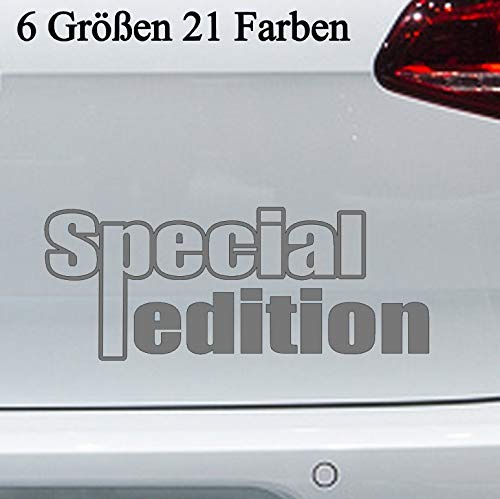 Special Edition Aufkleber -6Größen- Sonderausgabe limited Sticker JDM FUN Spruch in 6 Größen und 21 Farben