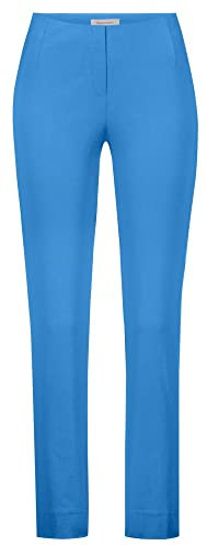 Stehmann, INA-740, gerade geschnittene Stretch-Hose in zusätzlichen Farben Größe 34, Farbe Diva Blue